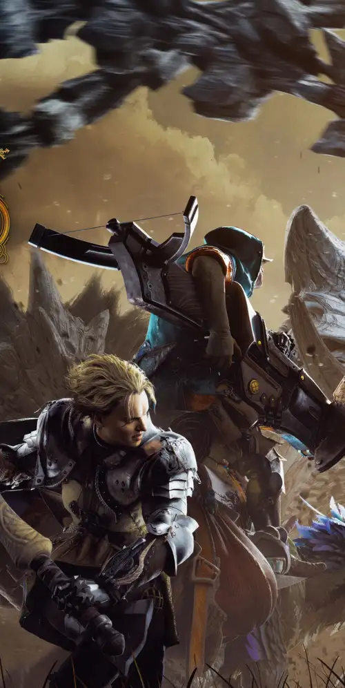 怪物猎人野生关键艺术