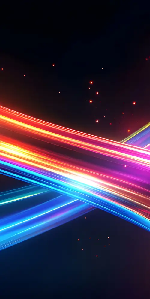 无限霓虹灯步道