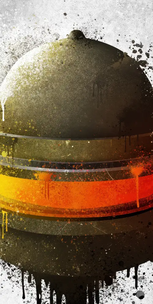 PUBG 3级头盔Drippy艺术作品