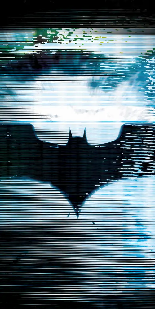 蝙蝠侠标志Glitch