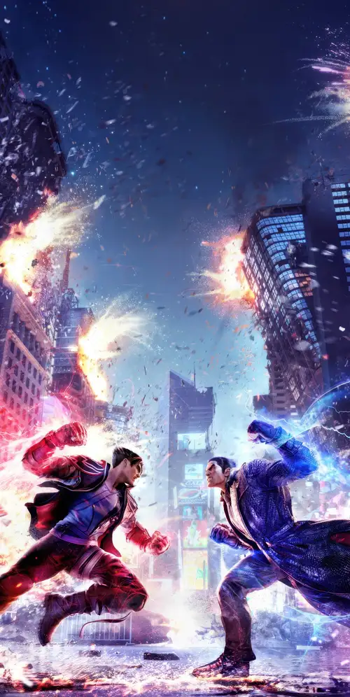 金Kazama vs三岛和也铁拳8