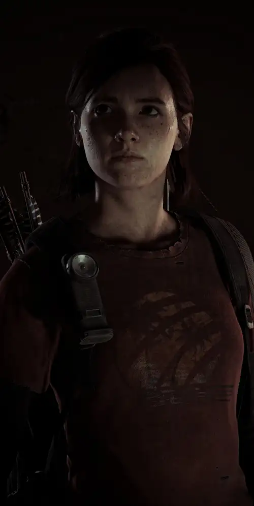 Ellie Williams深色背景