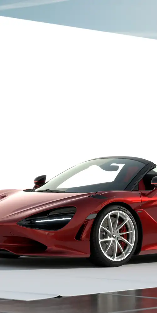 迈凯轮750S火山红