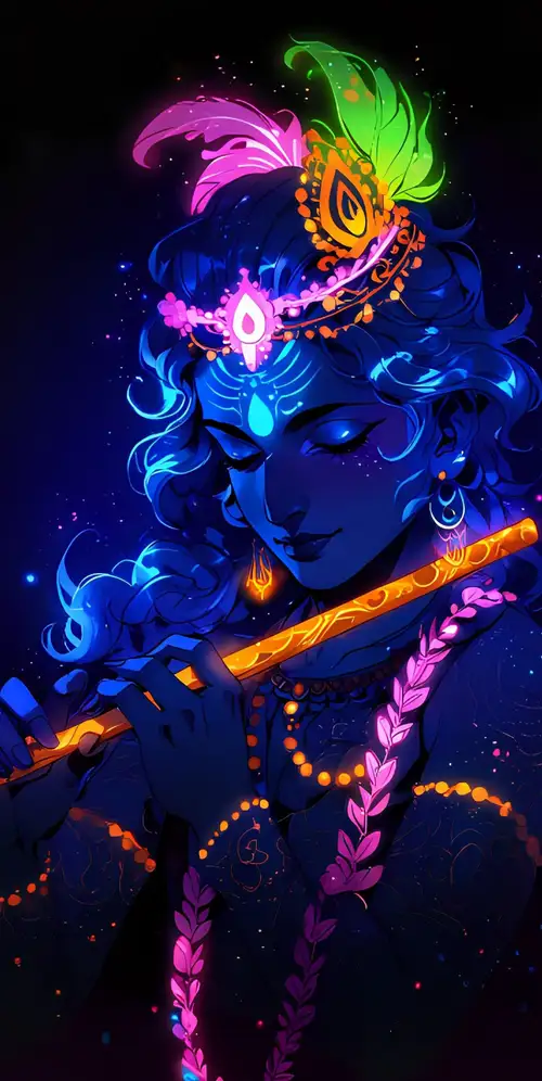 克里希纳勋爵发光