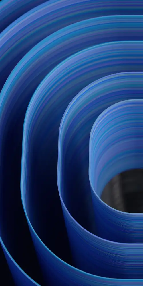 蓝色美学3D背景