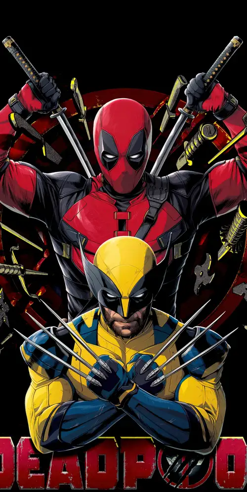 死侍和金刚狼电影海报