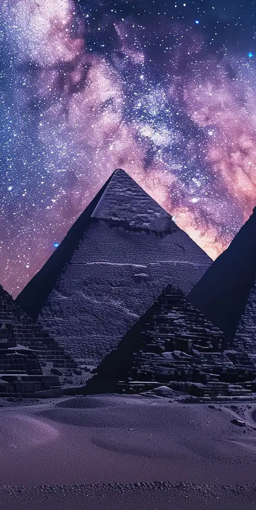 埃及金字塔银河系