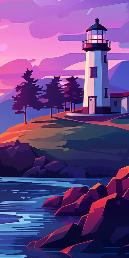 充满活力的景观