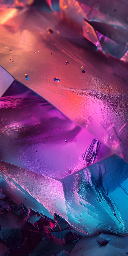 闪闪发光的水晶