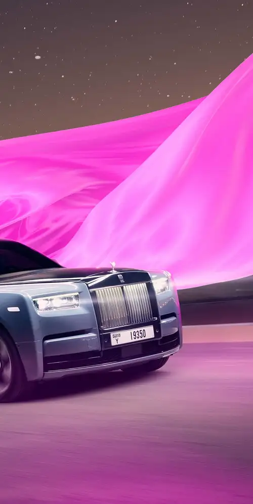 劳斯莱斯幻影系列II粉红色美学