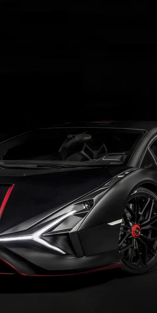 兰博基尼Sián FKP 37黑色美学