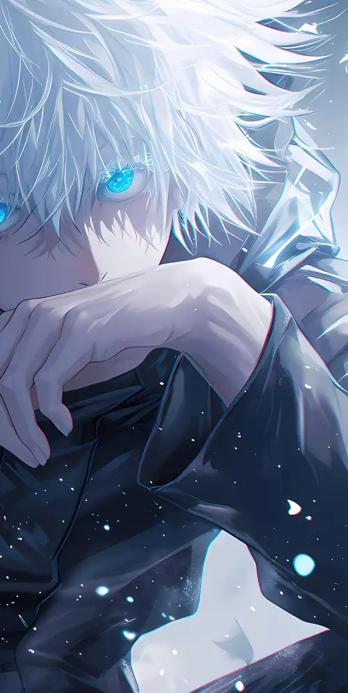 佐藤五条蓝眼睛