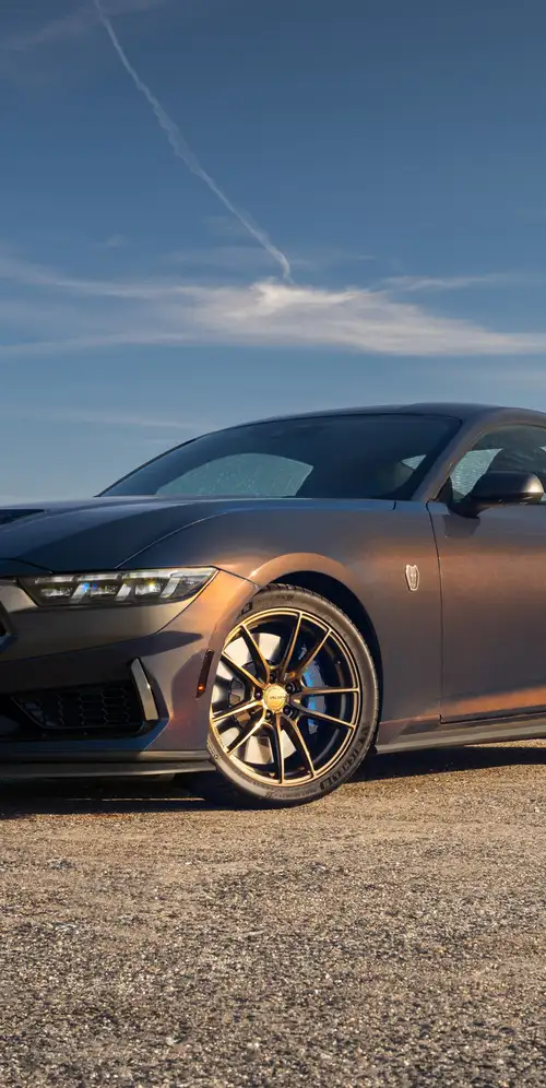 福特野马黑马户外