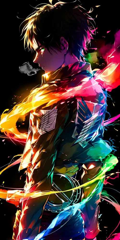 Eren Yeager 数字艺术