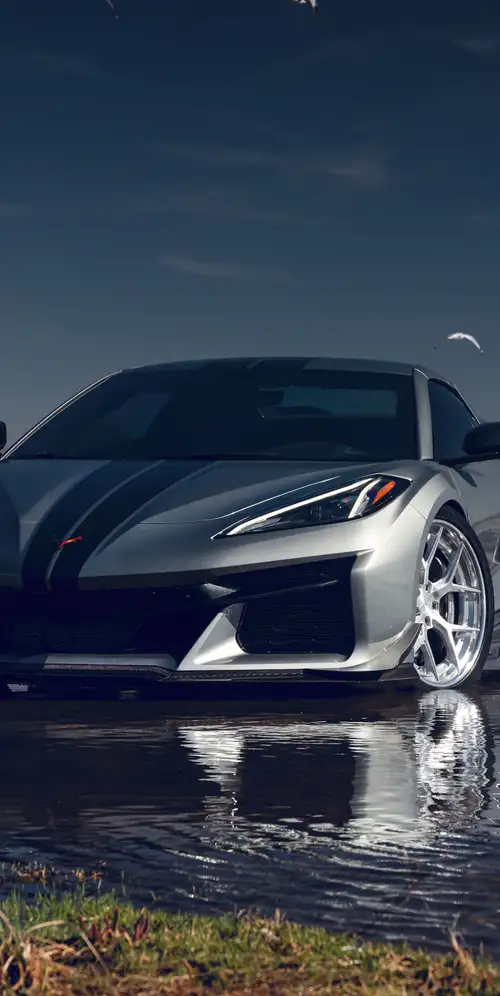 雪佛兰克尔维特Z06户外