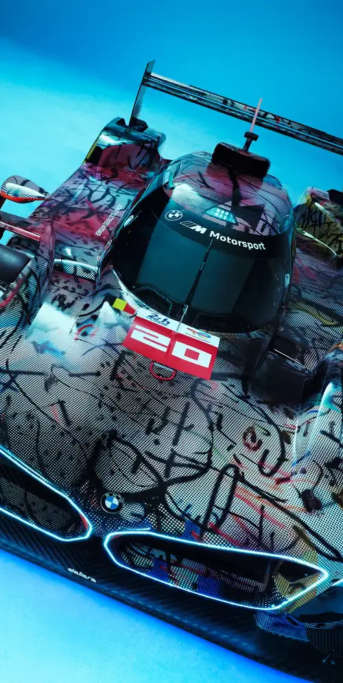 宝马艺术车勒芒超级跑车