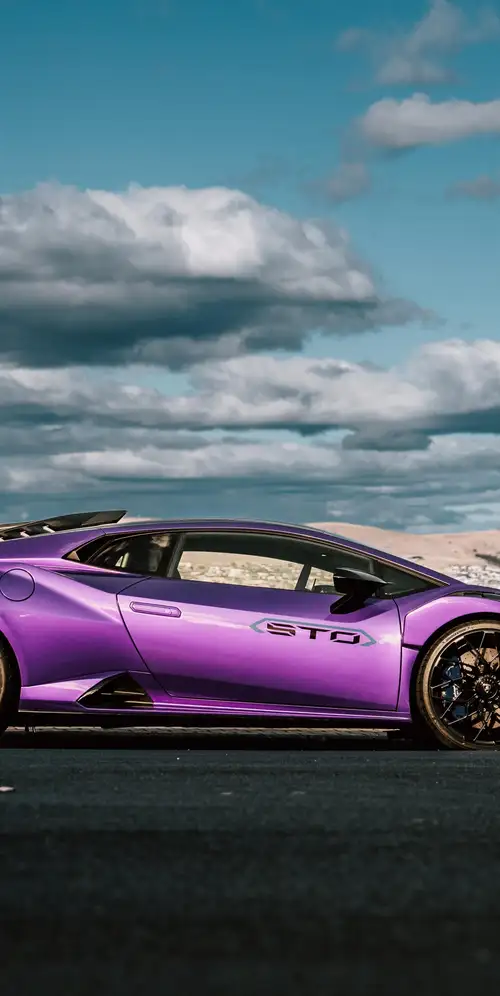 兰博基尼Huracán STO紫色