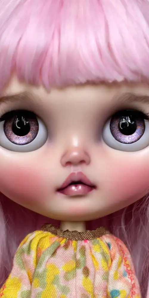 粉红色头发布莱斯娃娃
