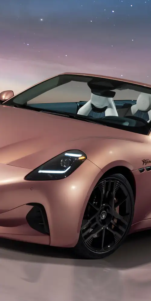 玛莎拉蒂GranCabrio Folgore电动跑车