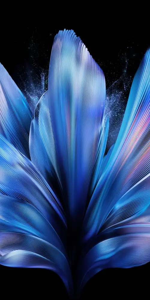 Vivo X折叠蓝抽象