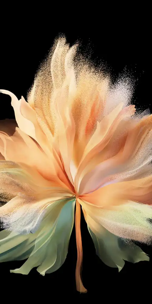 Vivo X折叠黑色背景