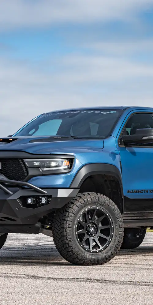 Ram TRX Hennessey猛犸1000最后一站