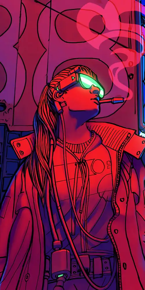 Baddie赛博朋克女孩