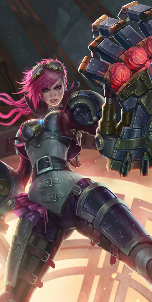 Vi（LoL）艺术品