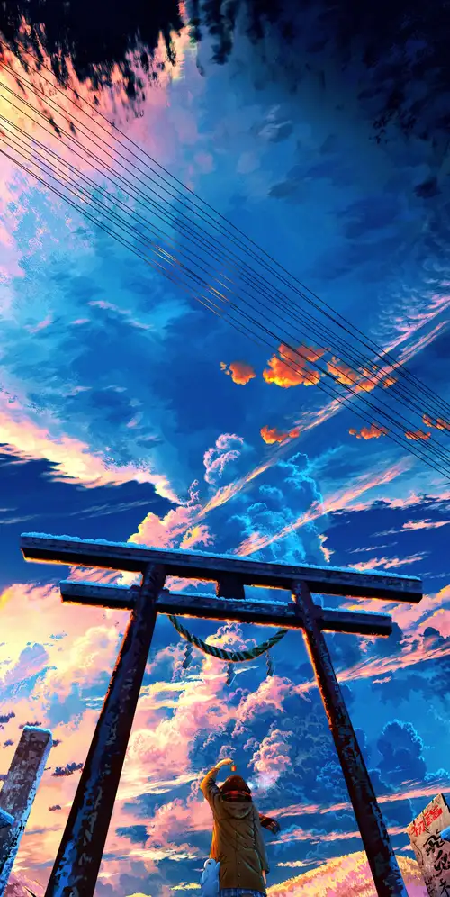 鸟居门日式建筑