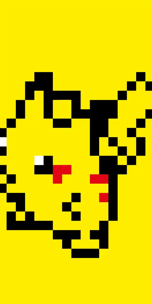 皮卡丘像素艺术