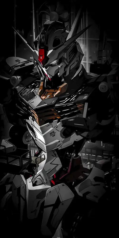 移动套装高达机器人背景