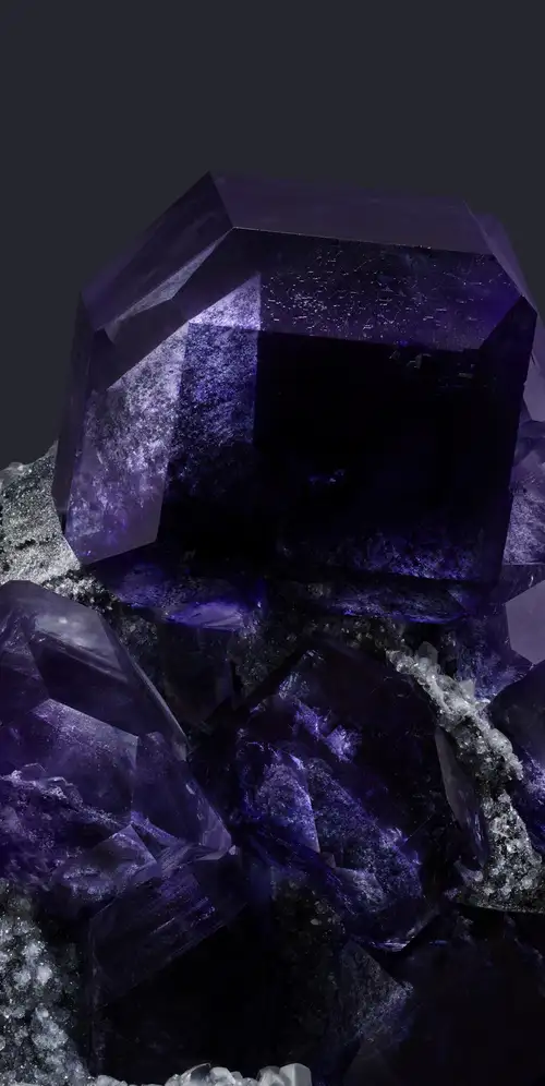 蓝宝石萤石晶体