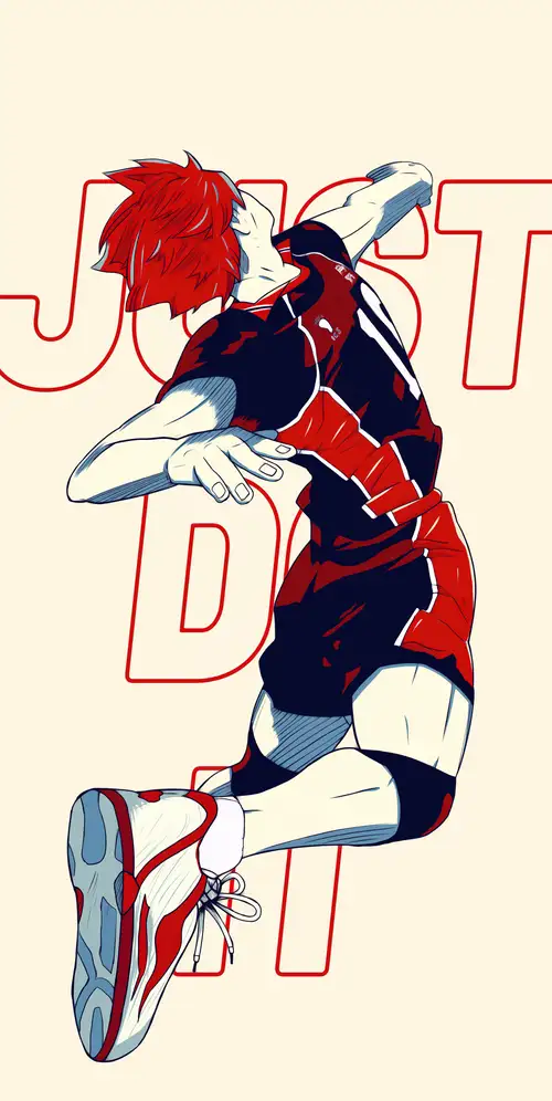 Shoyo Hinata只是做它