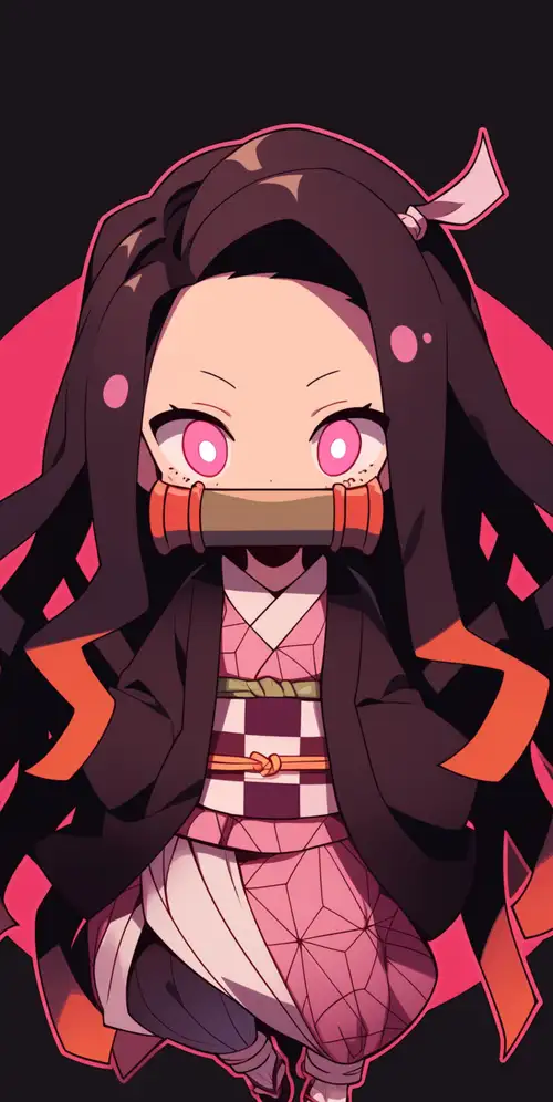 Nezuko Kamado（恶魔杀手）极简主义