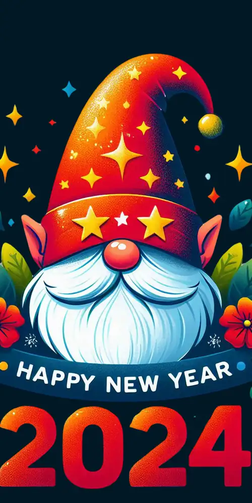 2024圣诞老人新年快乐