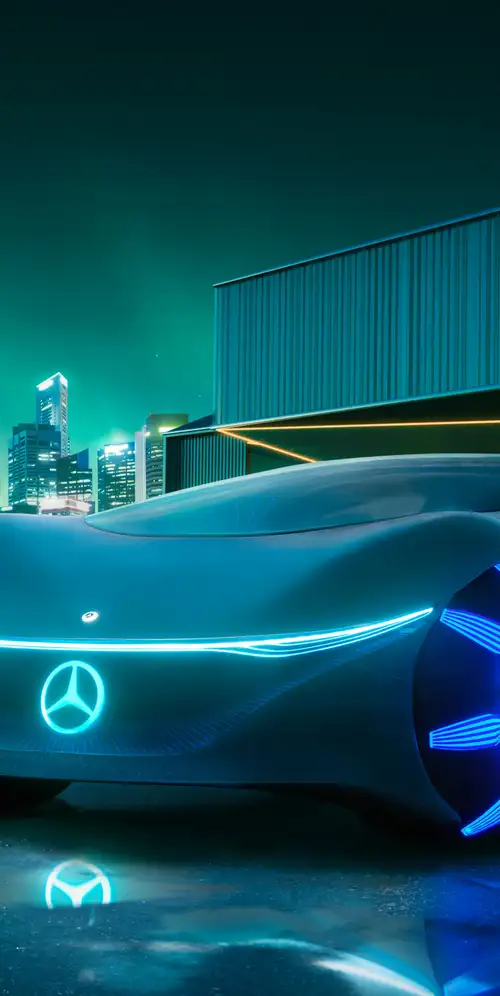 梅赛德斯-奔驰愿景AVTR未来主义