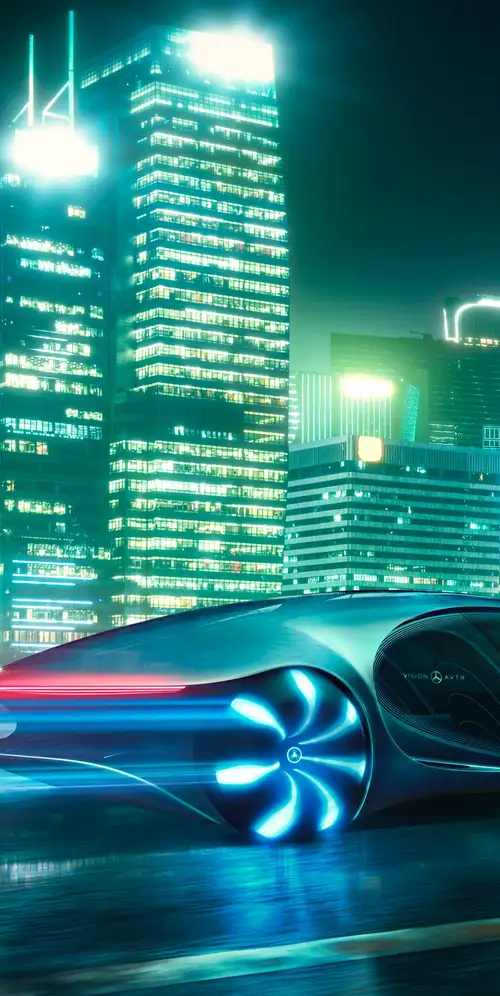 酷炫的梅赛德斯-奔驰视觉AVTR概念车