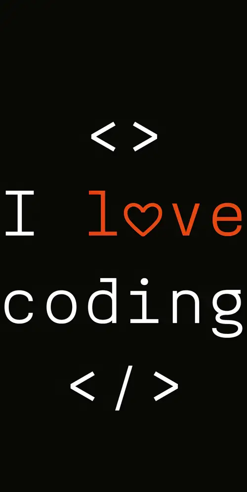我喜欢编码