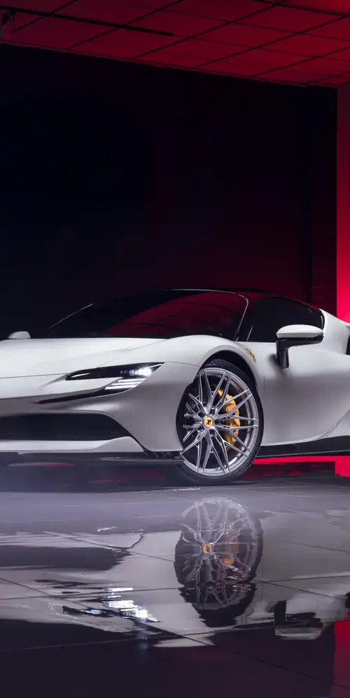 法拉利SF90 Stradale插电式混合动力汽车