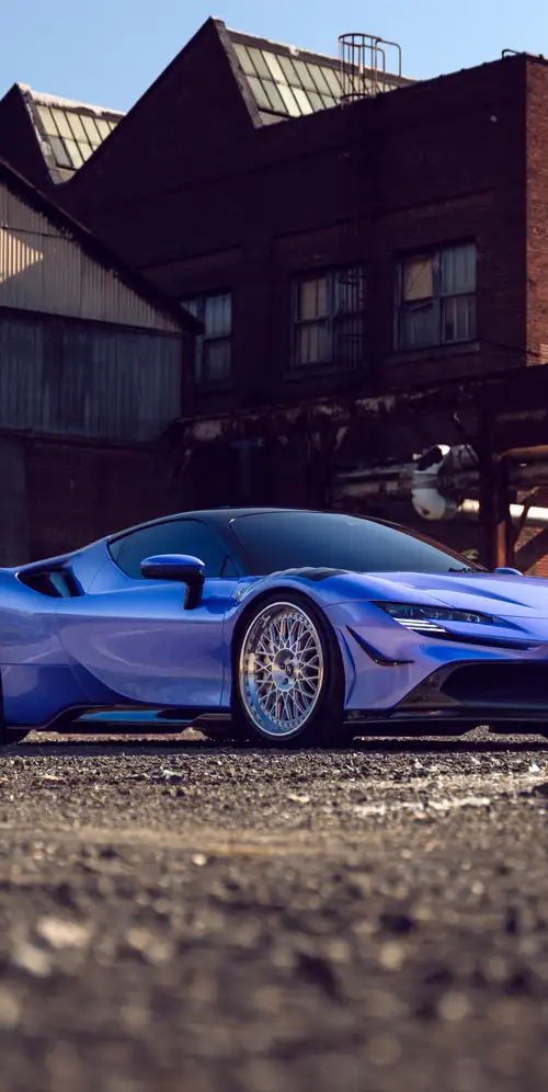 法拉利SF90 Spider超级跑车