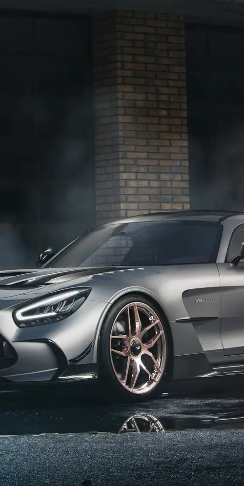 梅赛德斯-AMG GT黑色系列CGI