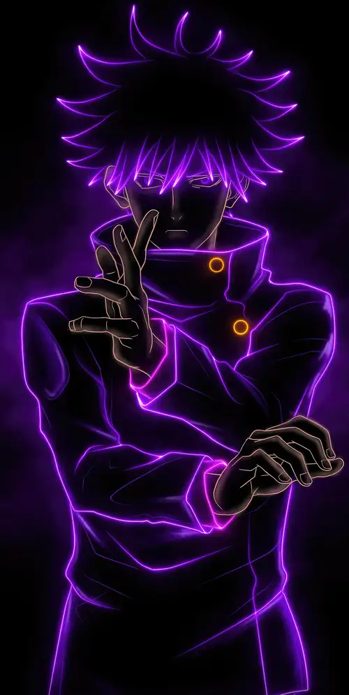 Megumi Fushiguro黑色背景