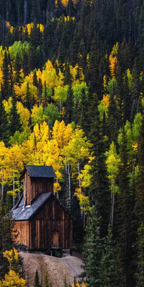 科罗拉多男孩矿木屋