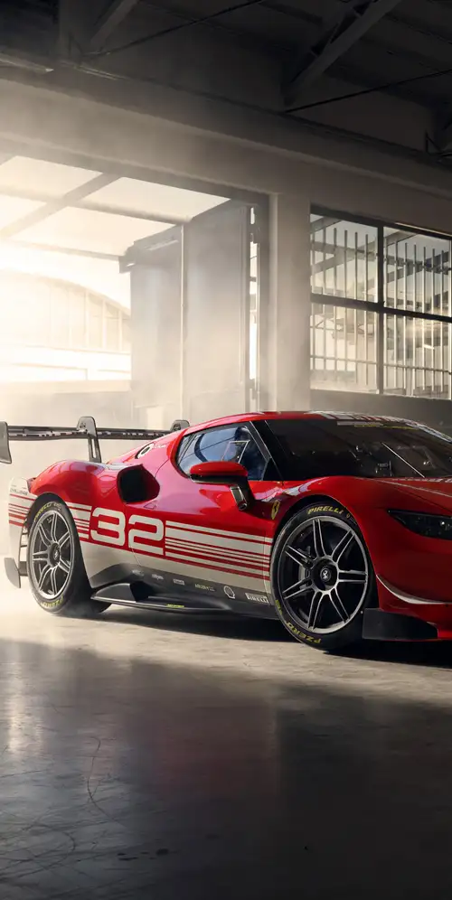 法拉利296挑战混合动力跑车