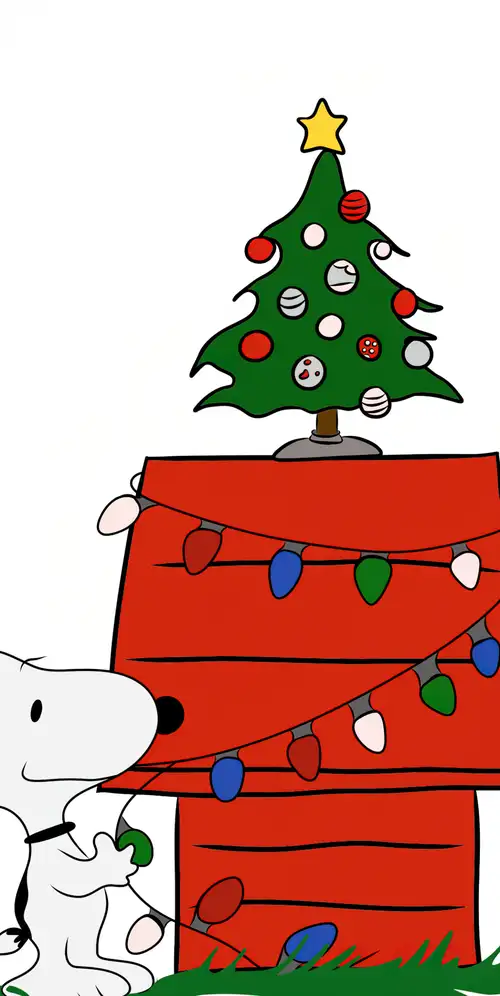 史努比圣诞装饰