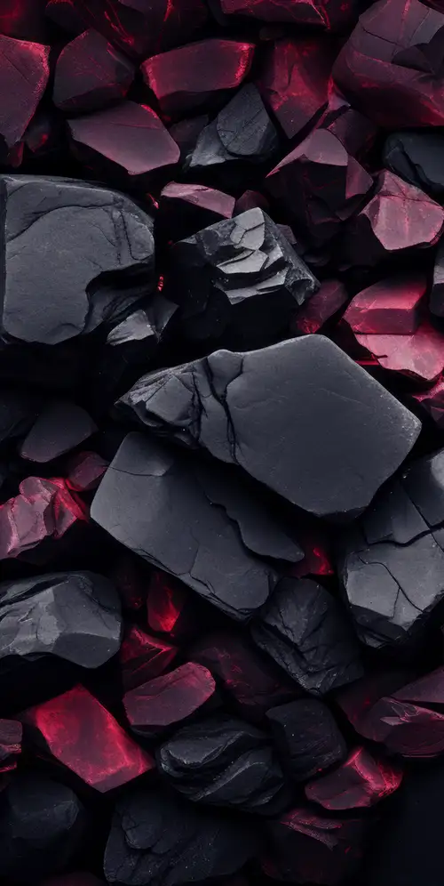 岩石堆黑暗美学