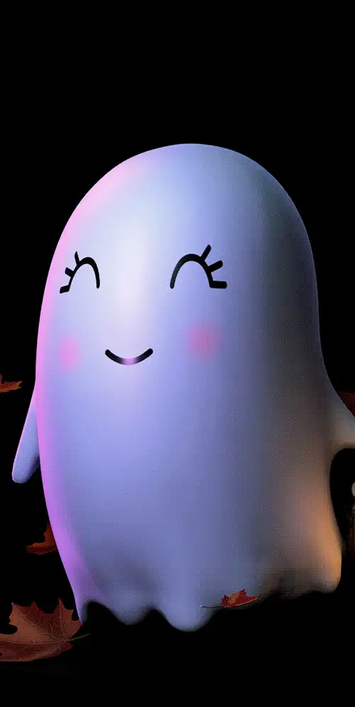 可爱的鬼万圣节之夜