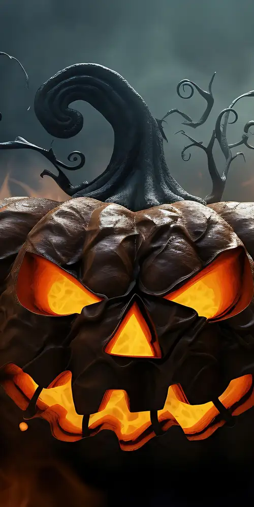 万圣节南瓜AI艺术