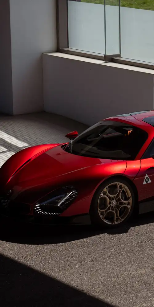 阿尔法·罗密欧33 Stradale悬挂器