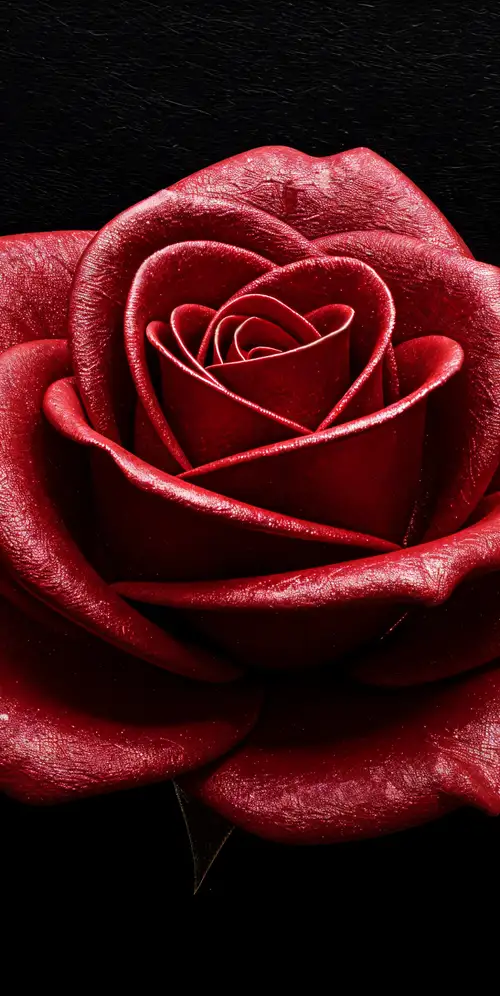 红玫瑰高对比度